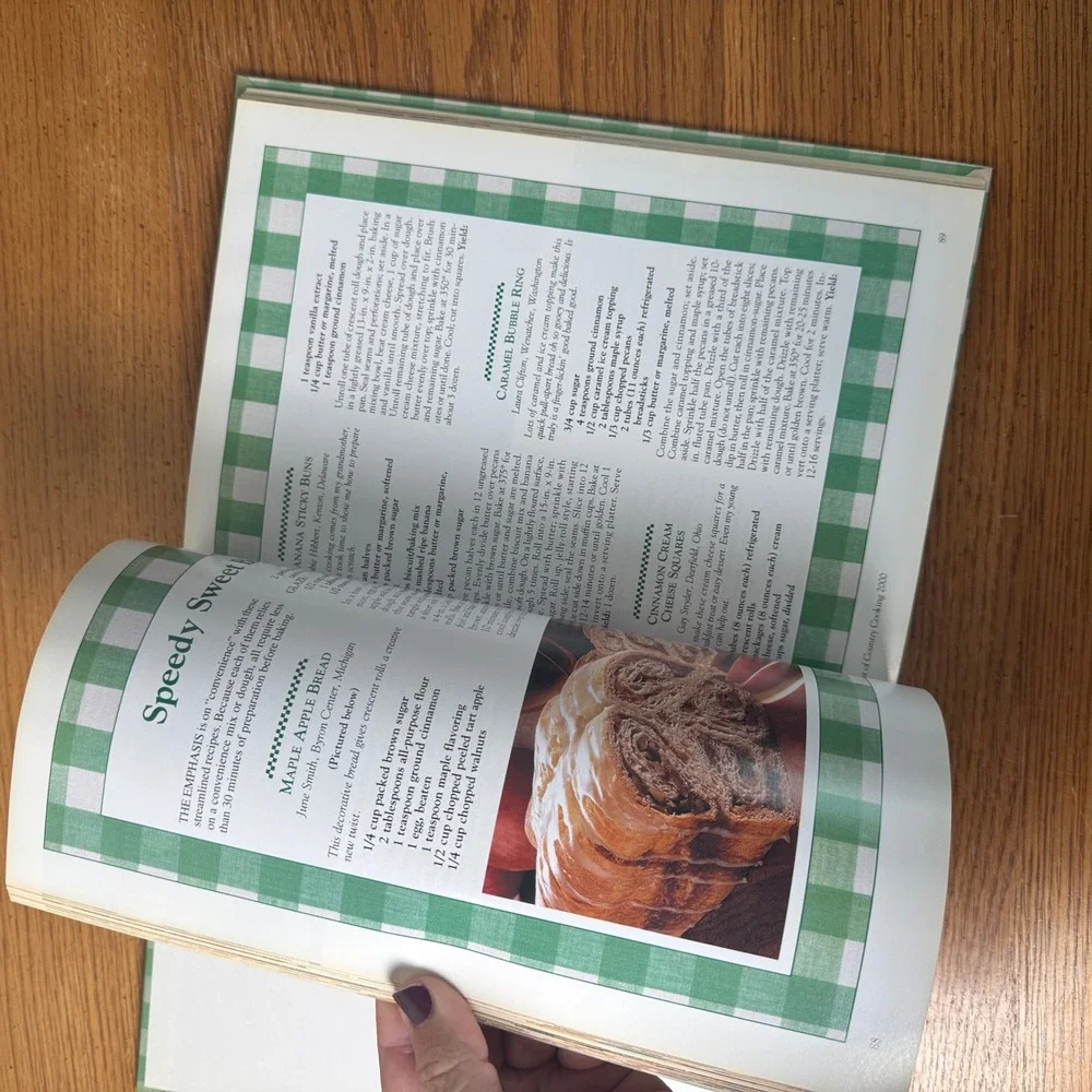 The Best of Country Cooking 2000 Cookbook Reiman Publications Hardcover‎ Gingham